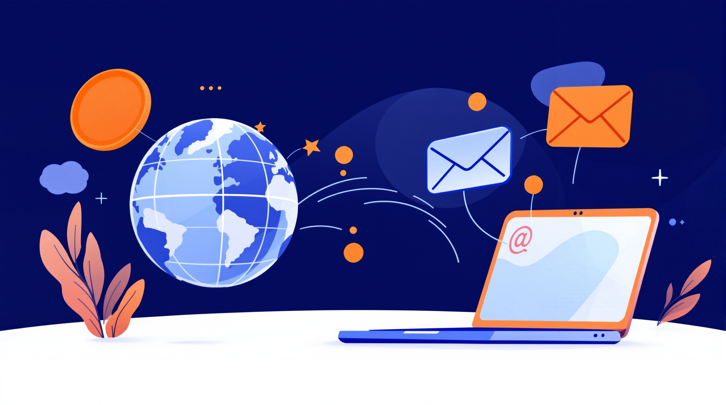 Nom de domaine et boîte mail professionnelle