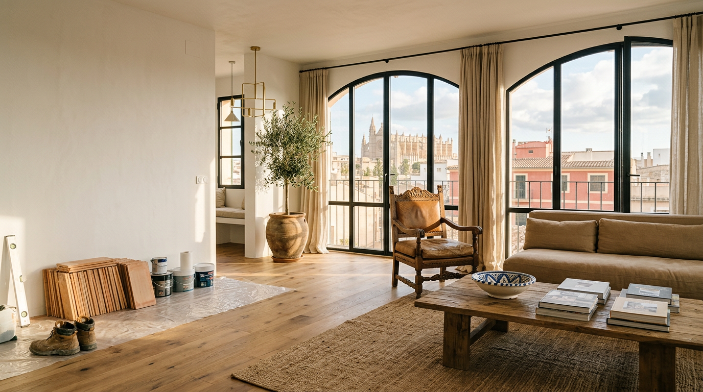 Reforma moderna de hogar en Palma de Mallorca