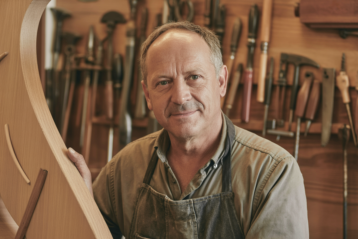 Sam Hunt, craftsman at The Country Workshop