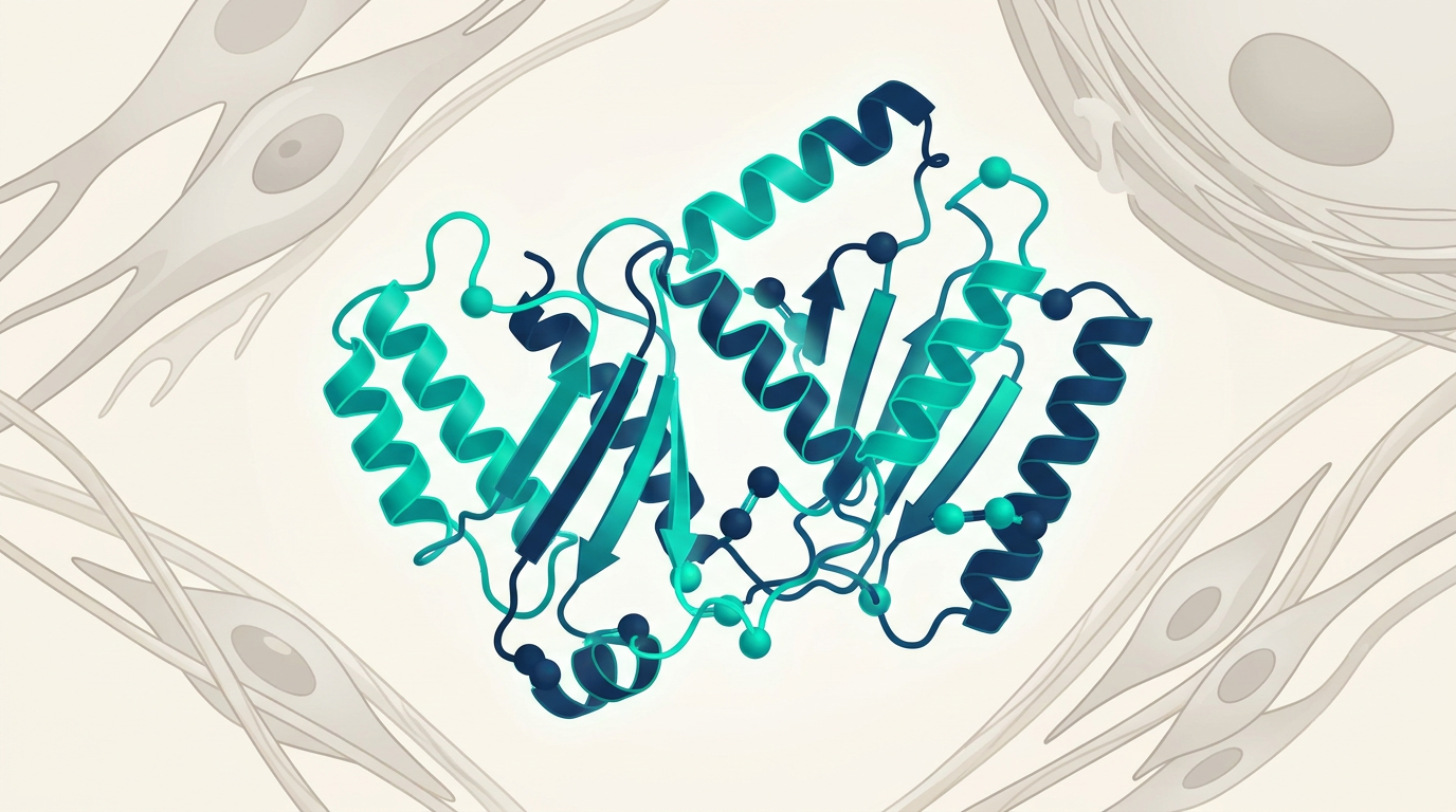 Molecular structure illustration of TB-500