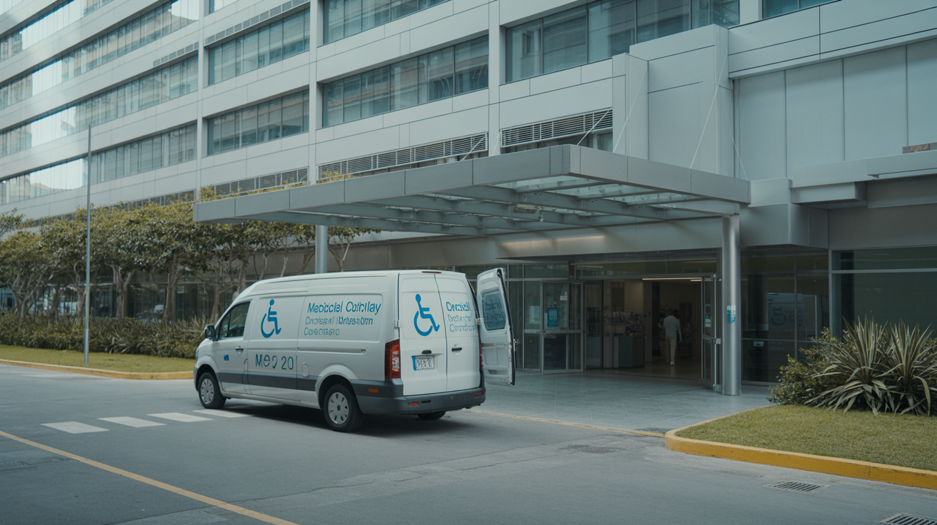 Traslados Médicos - taxi accesible para personas con discapacidad en CDMX con rampa y silla de ruedas