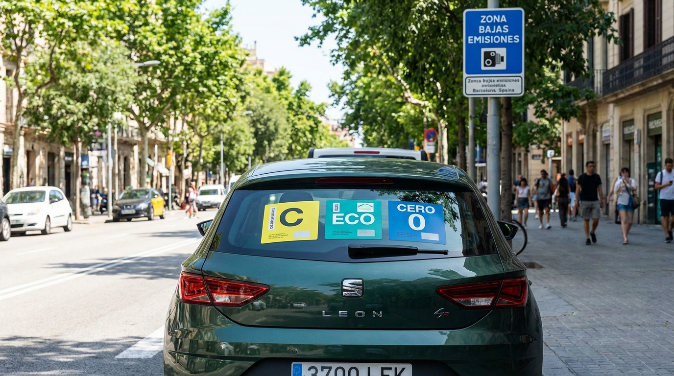 Etiqueta ambiental y Zonas de Bajas Emisiones: impacto en los coches usados