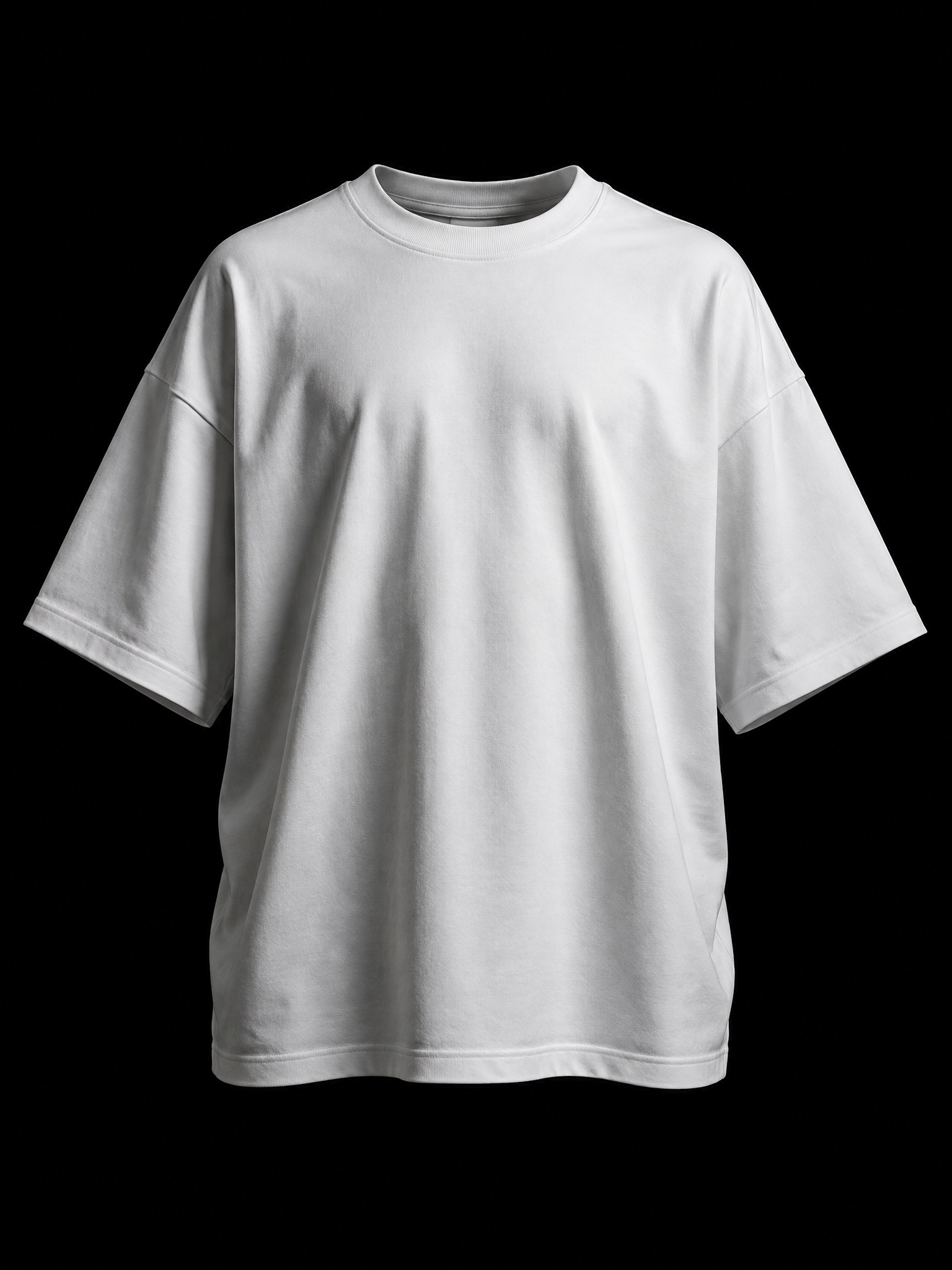 OVERSIZED TEE — WHITE