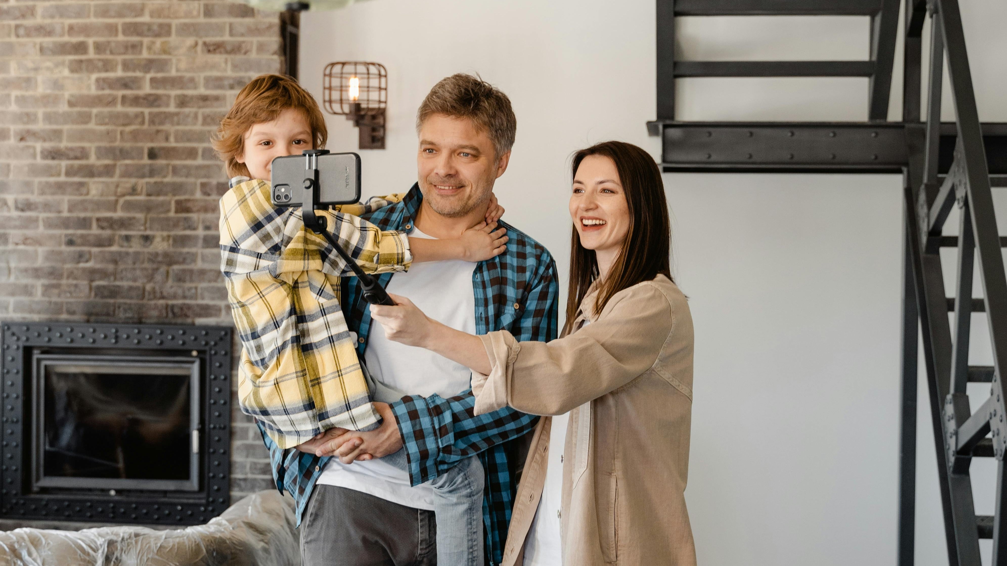 Famiglia italiana nella propria casa finanziata da Mutui Sicuri