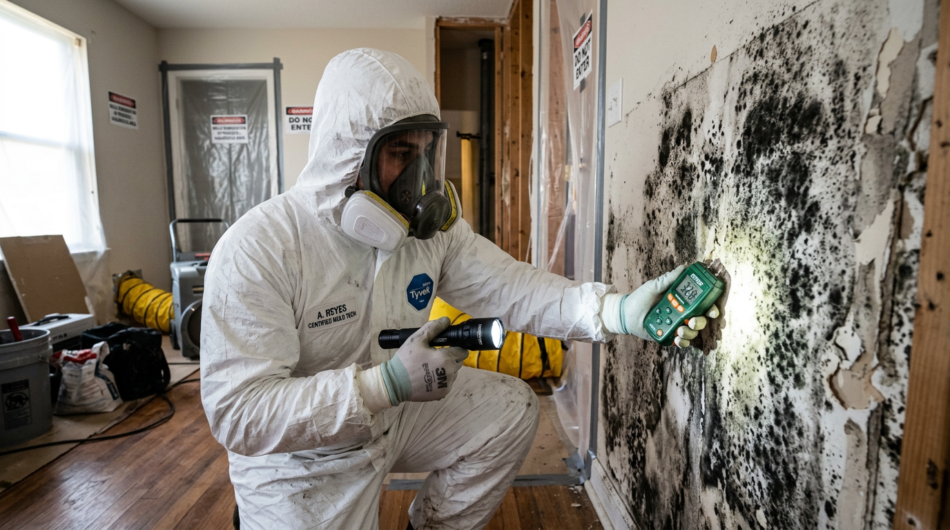 Mold Remediation - TDN Restoration professional service