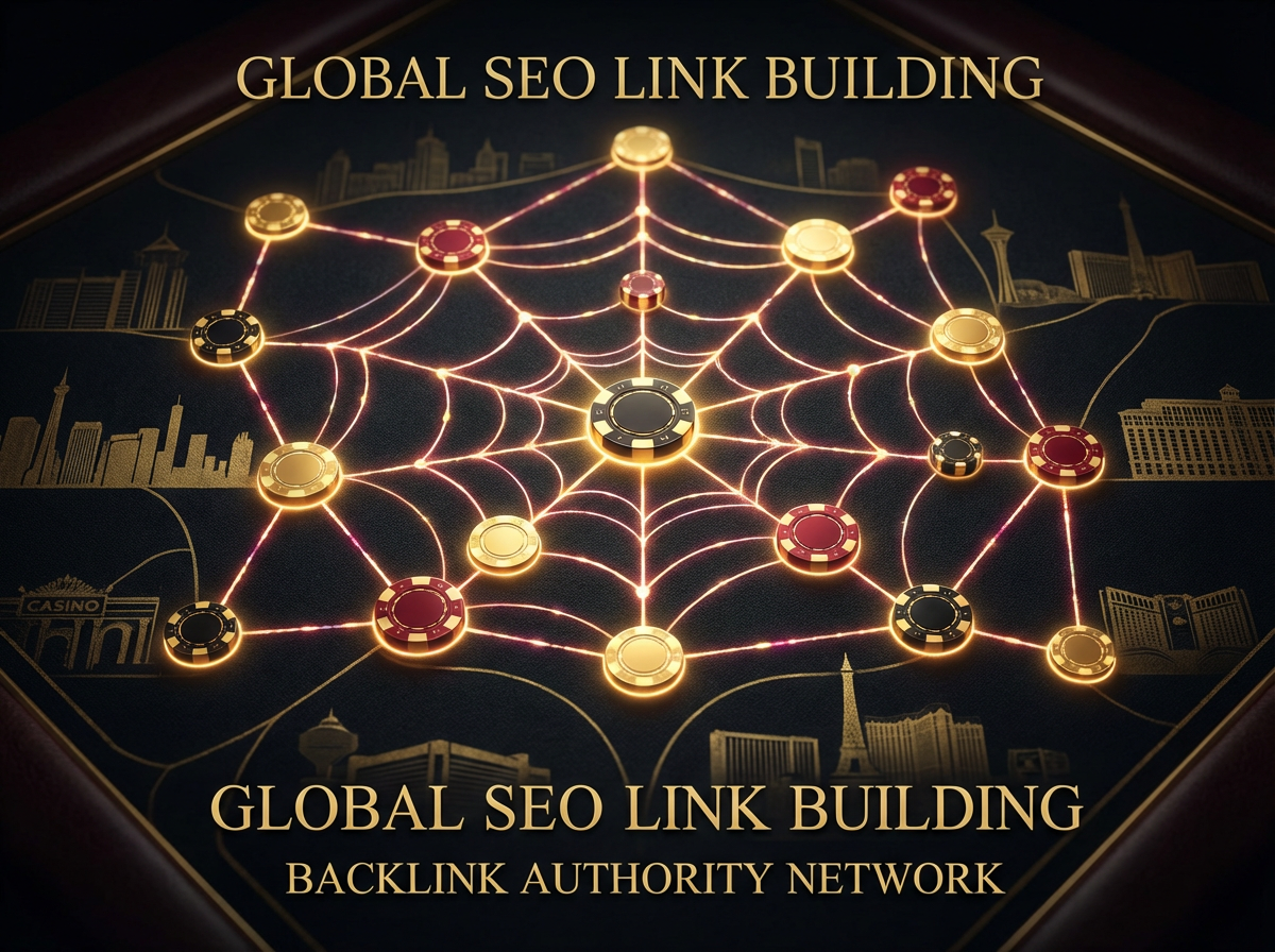 Link Building - Backlink network map