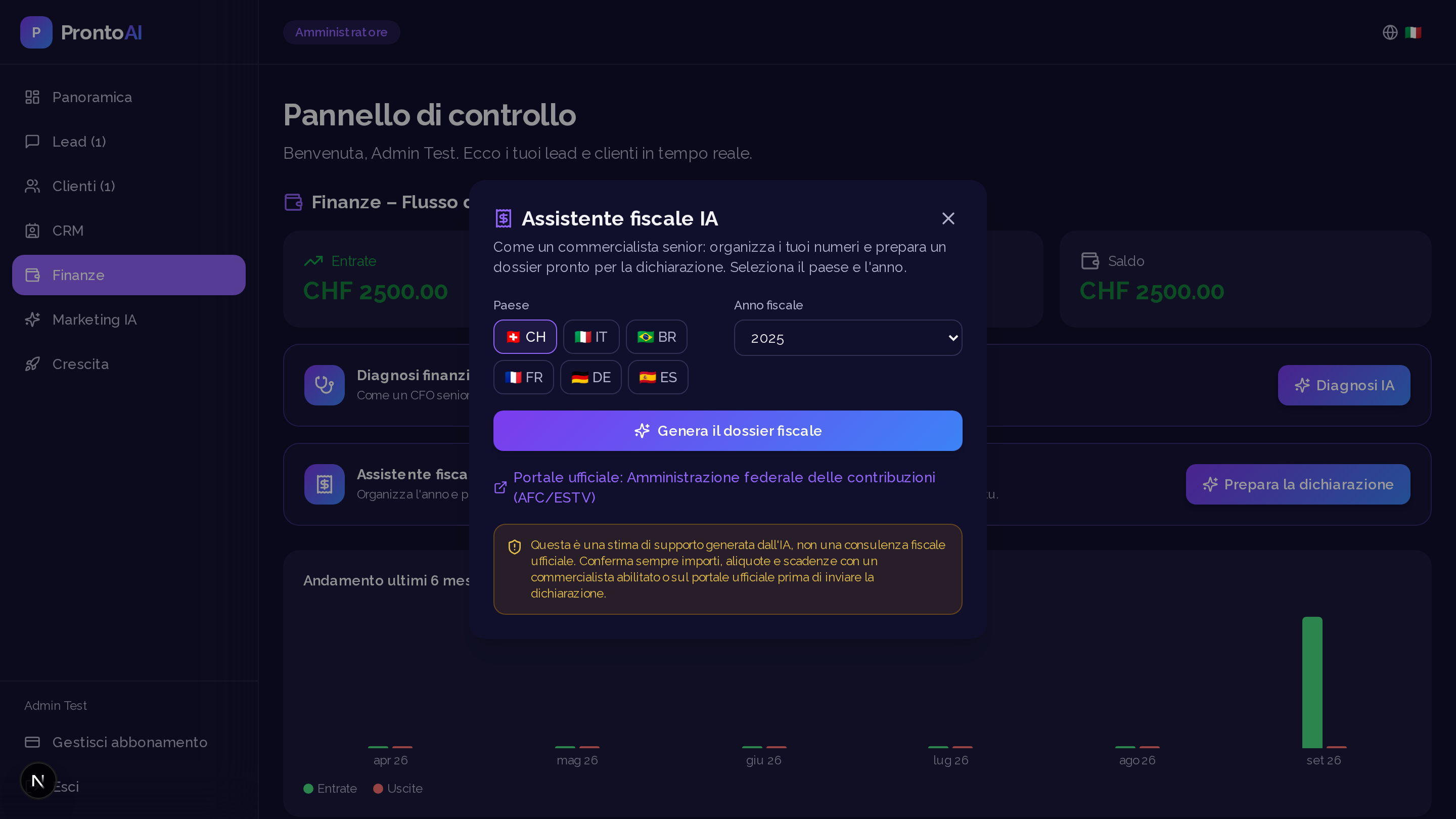 Assistente Fiscale IA