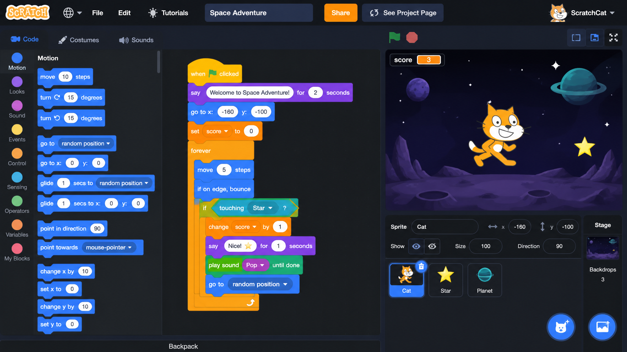 Semaine 0 : Introduction & Scratch