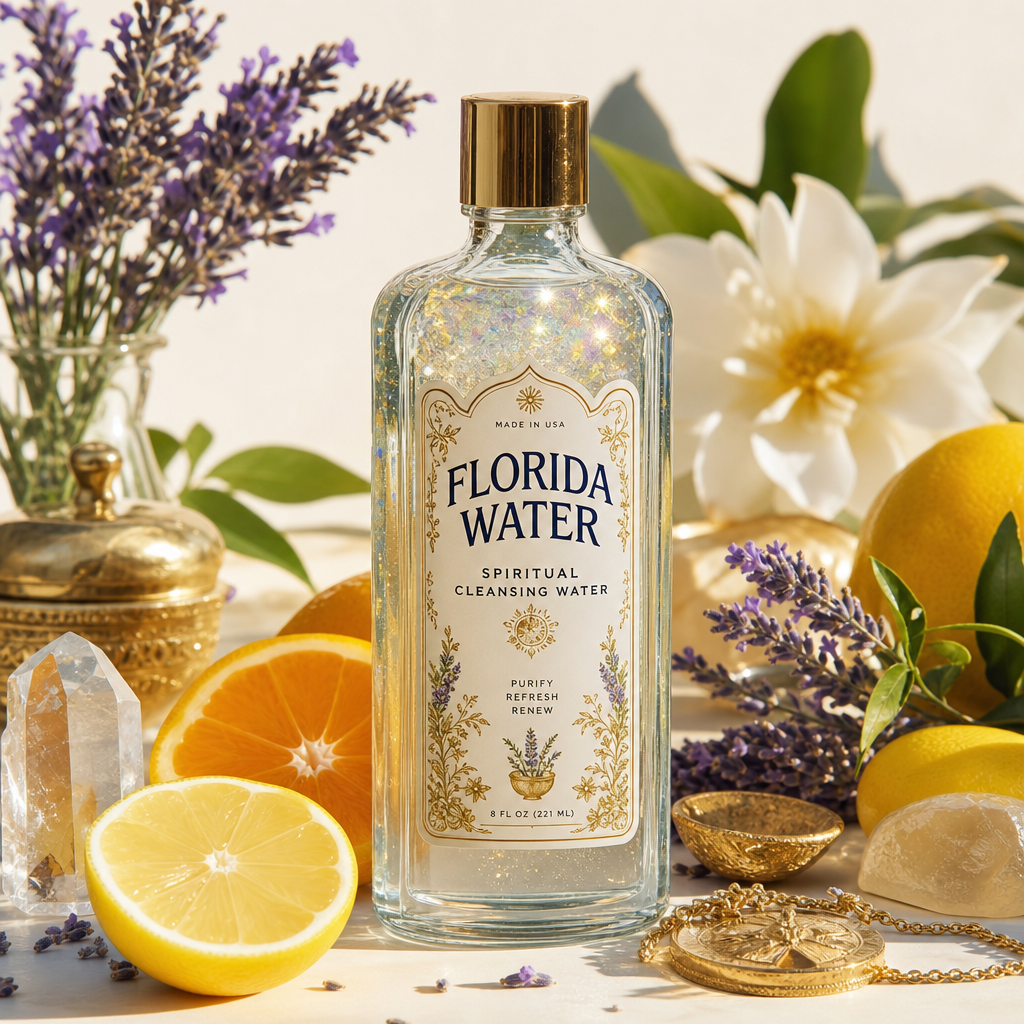florida water - bright, cleansing, awakening conjure oil by church girl hoodoo
