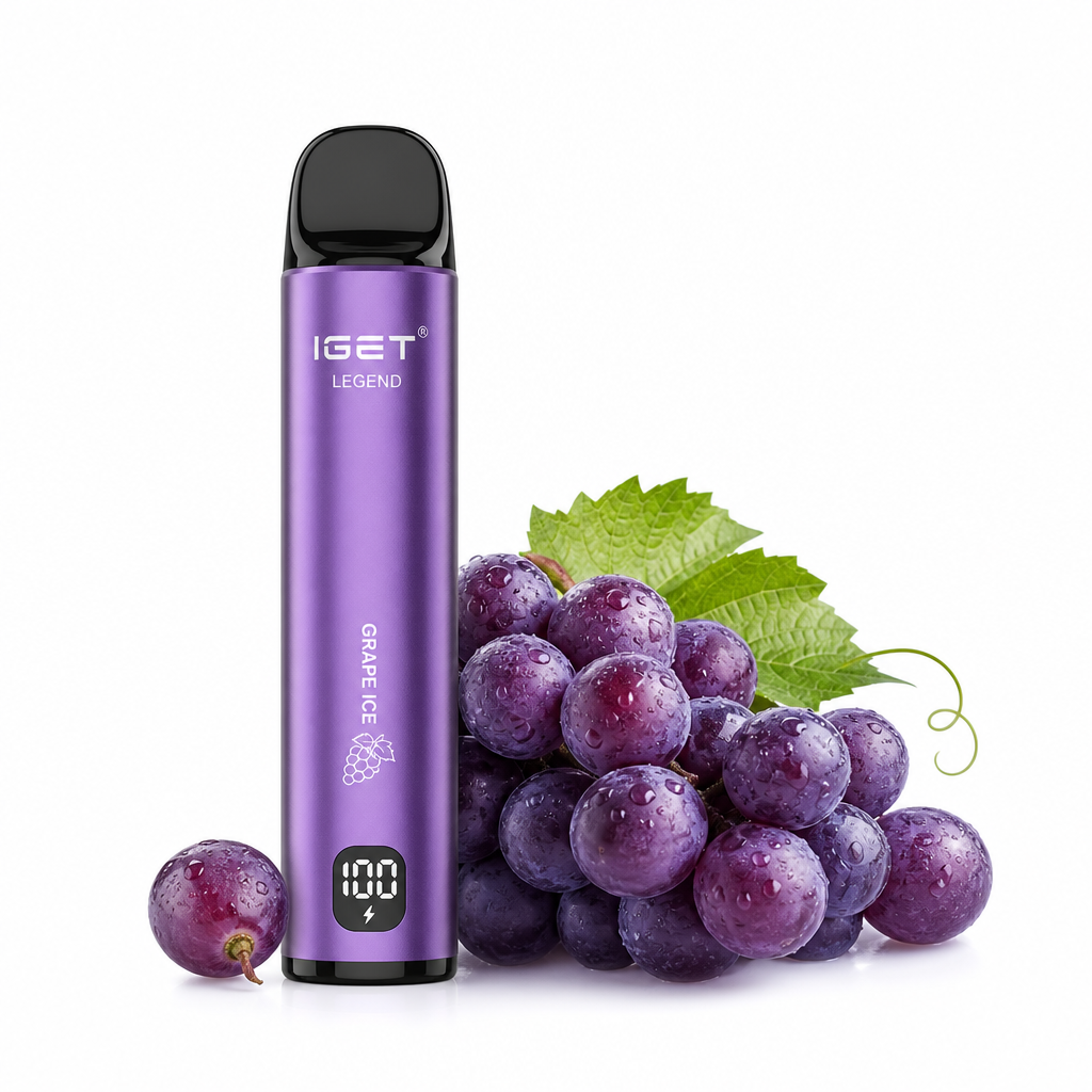 IGET Bar 3500 Puffs Disposable Vape – Grape Ice
