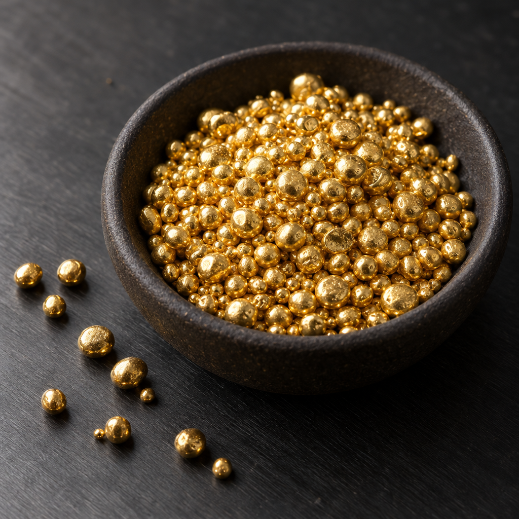 Gold Granules & Custom Melts – 999.9 fine Gold