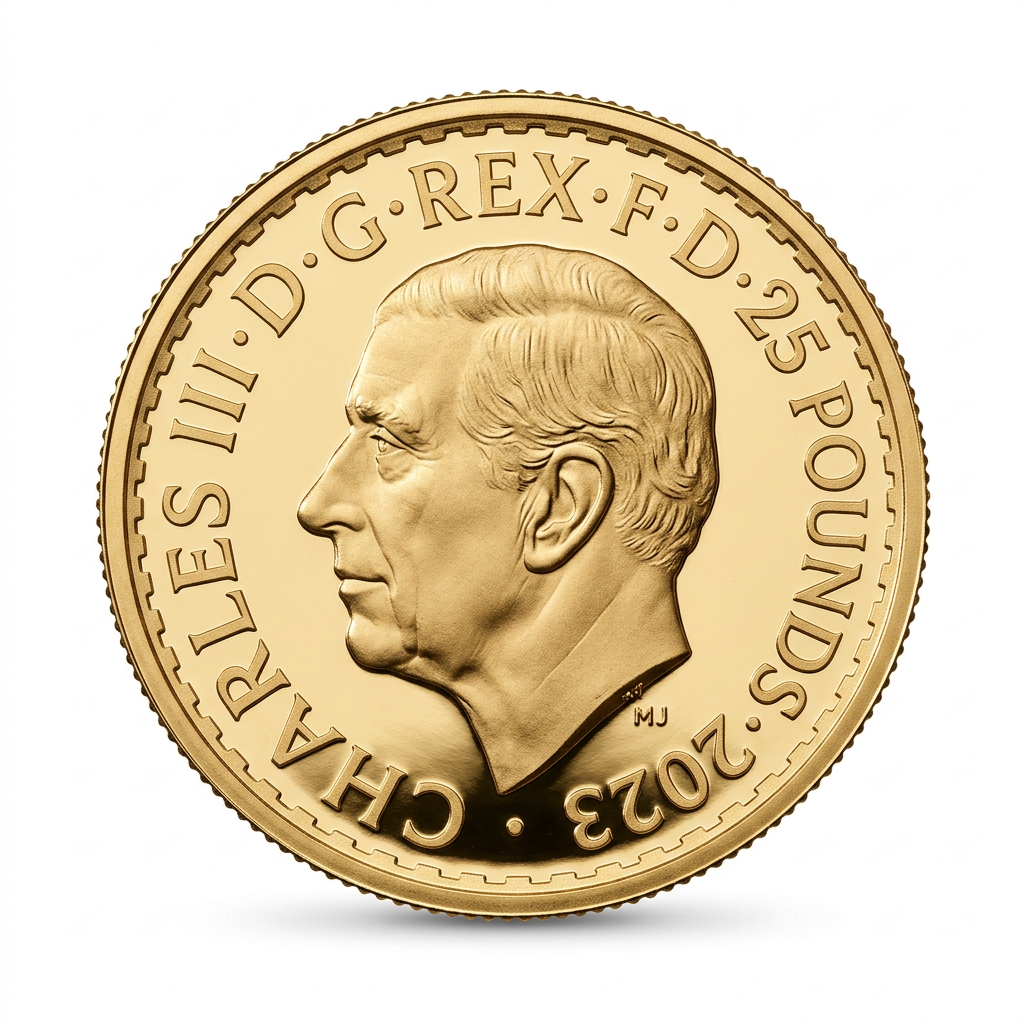 Royal Mint 1/2 oz Britannia King Charles III 2023 Gold Coin