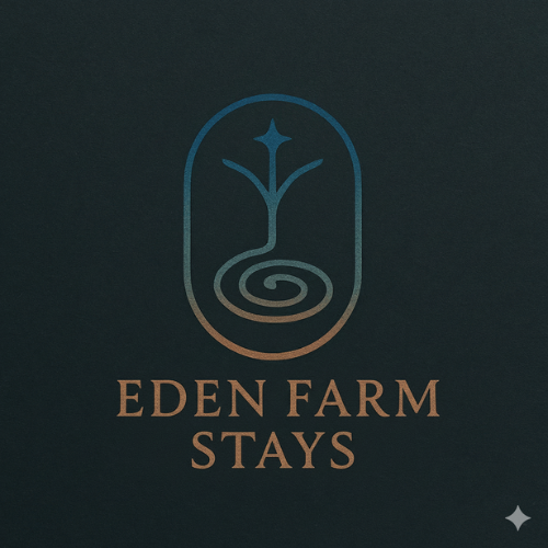 Eden Farm Stays Logo - Sacred Geometry Design