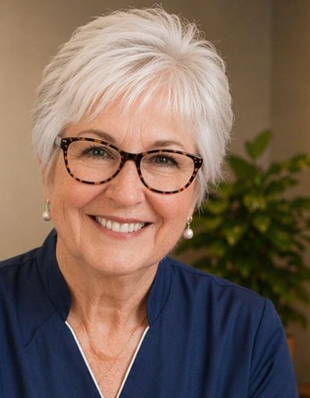 Frances Chandler, Registered Hypnotherapist, in a warm portrait