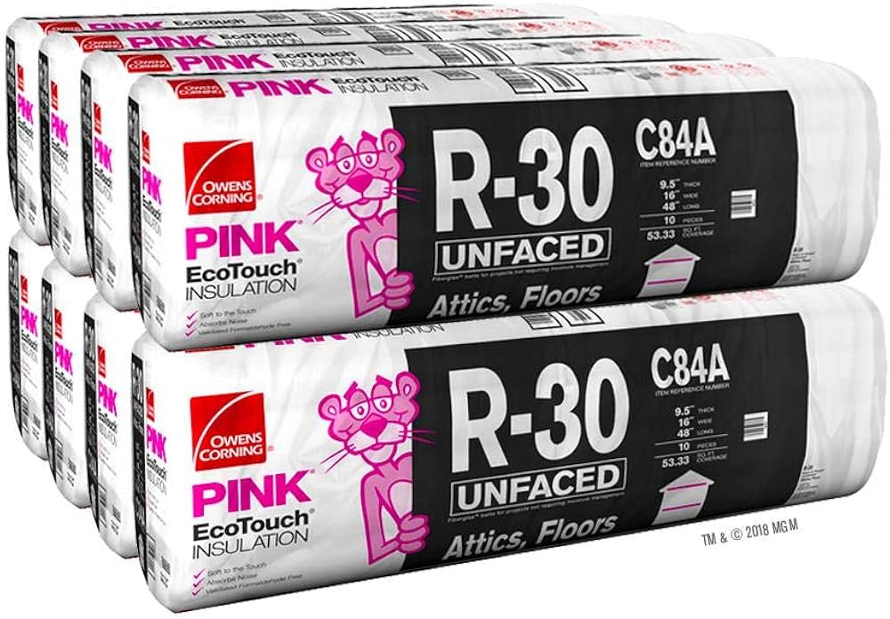 R-30 Unfaced Fiberglass Insulation Batt (15 in. x 25 ft. Roll)