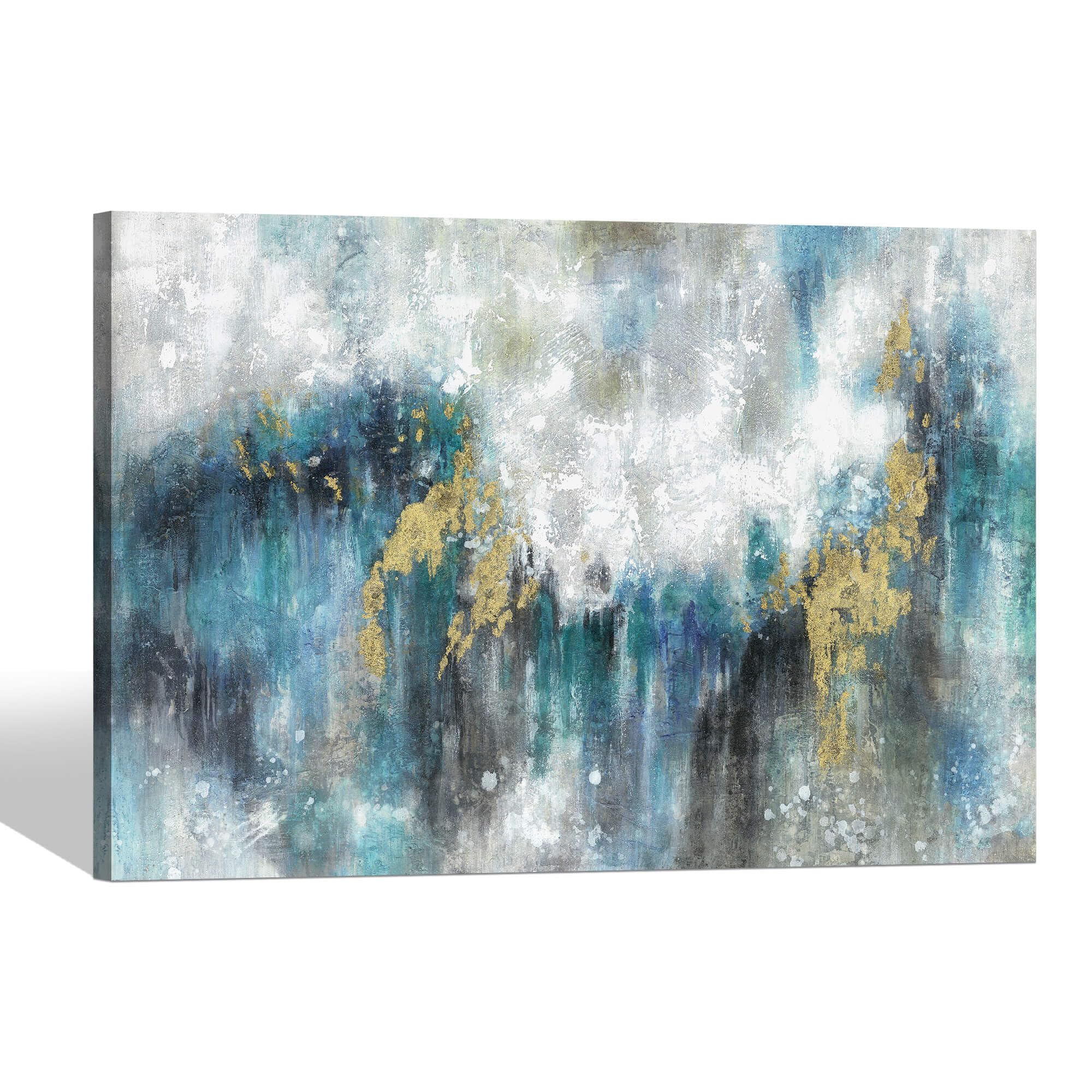 Abstract Tropical Painting