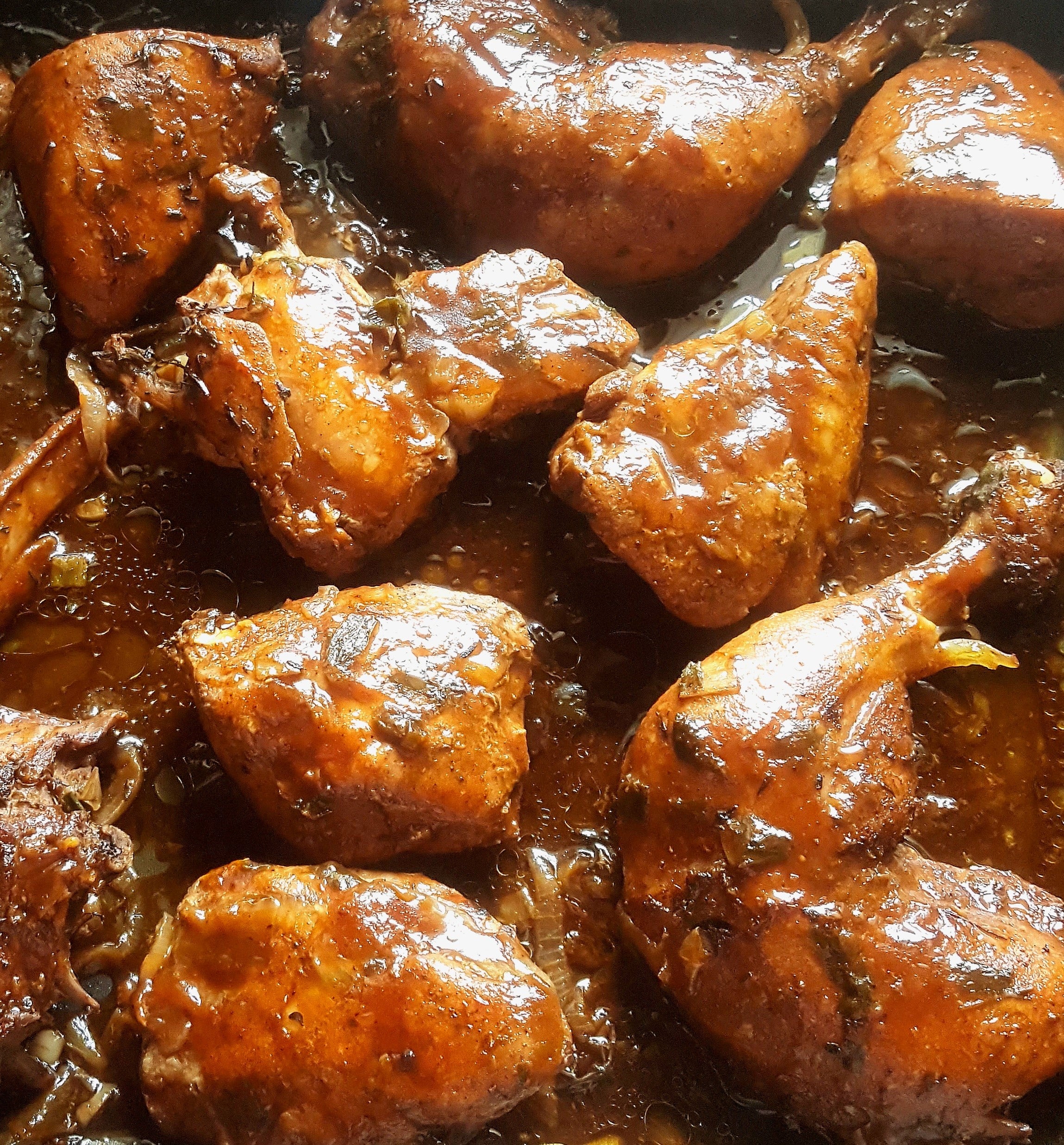 Jamaican Brown Stew Chicken