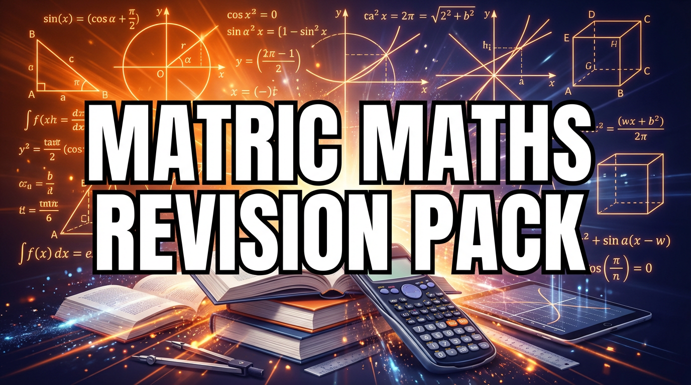 Matric Maths Revision Pack