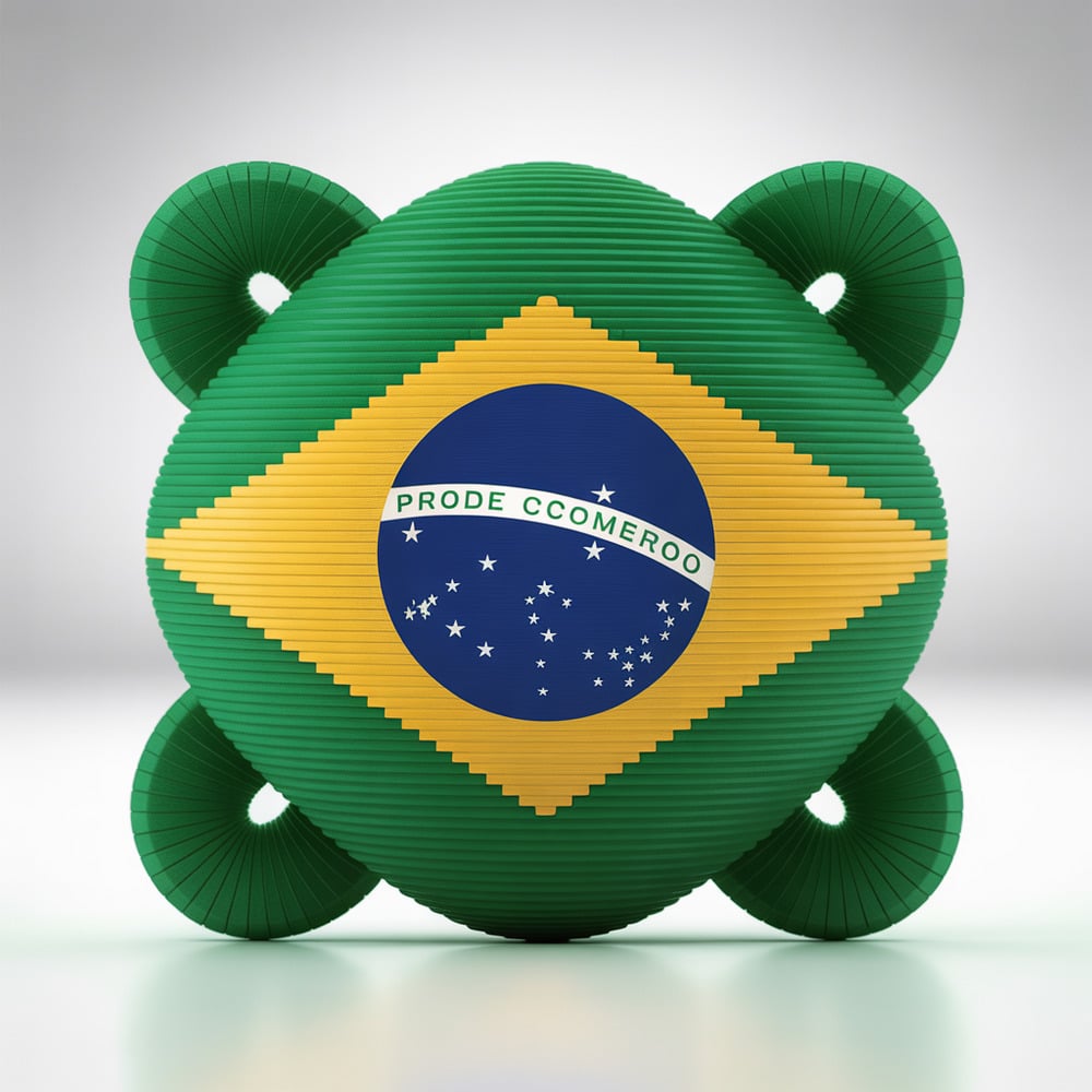 Decoracao Patriotica Verde e Ouro