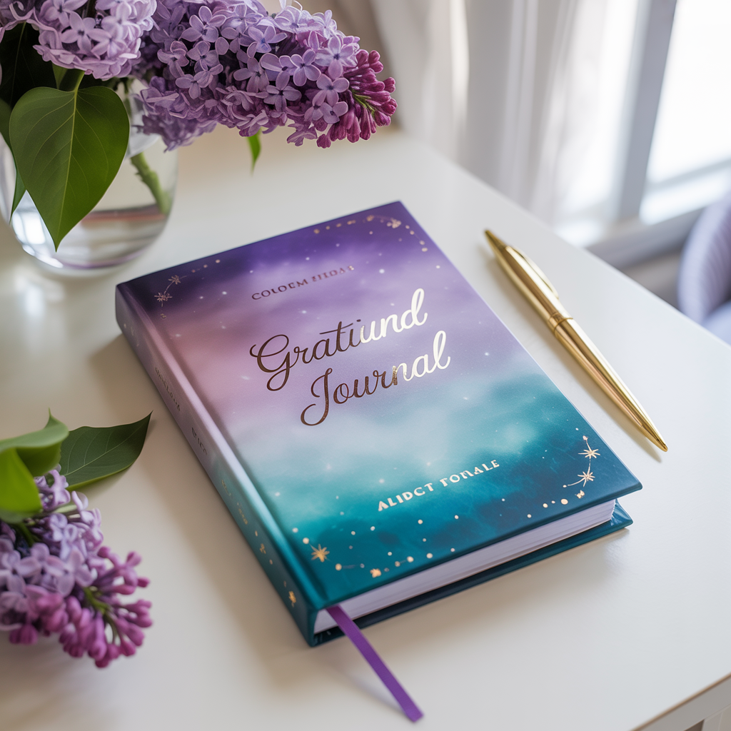 Moonlit Gratitude Journal