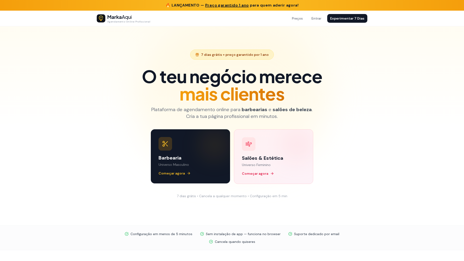 Plataforma de Agendamento