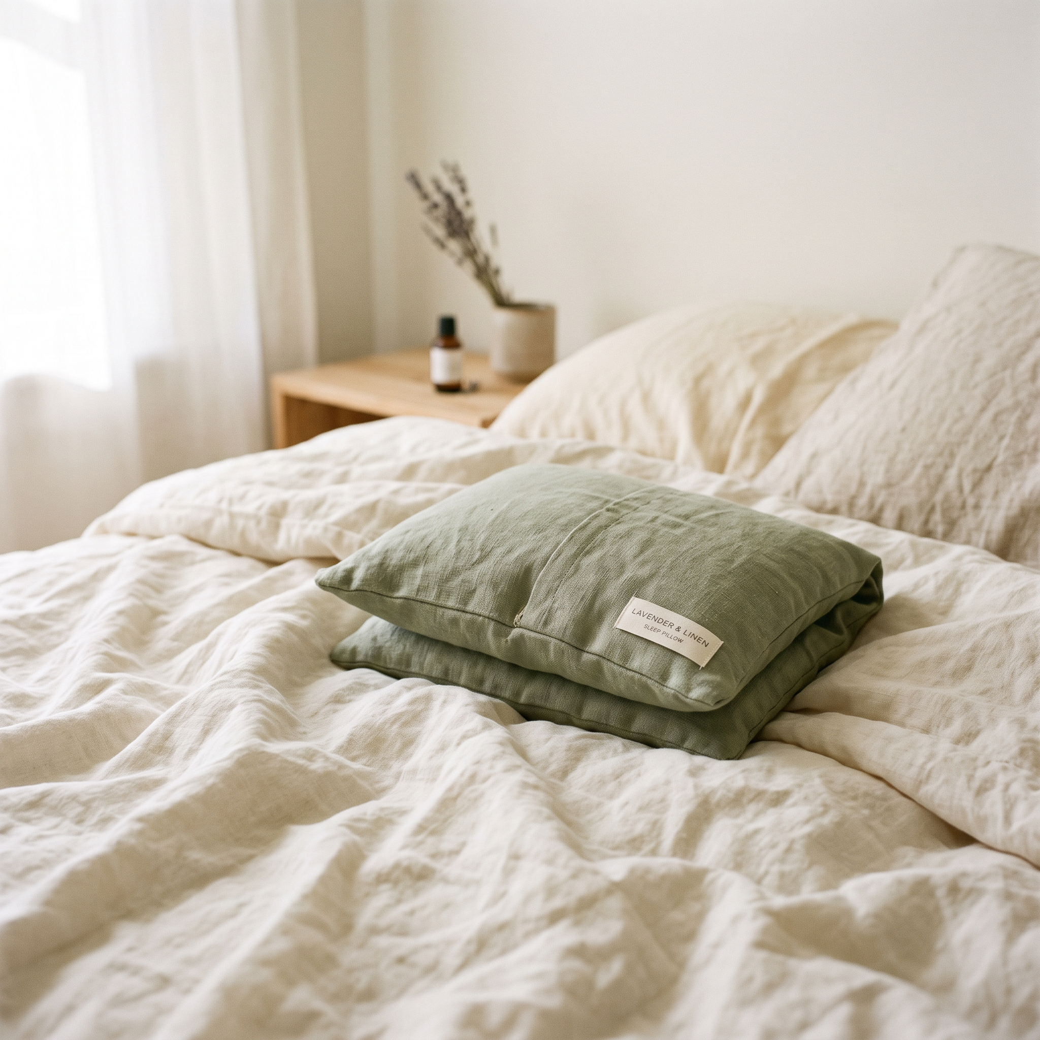 Lumière Linen Sleep Pillow