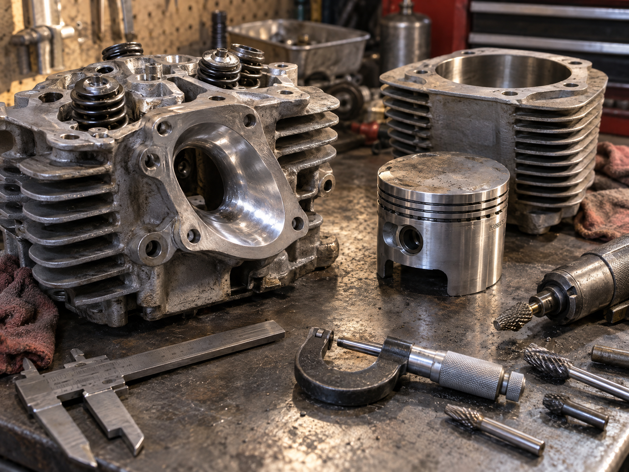 Engine work in progress