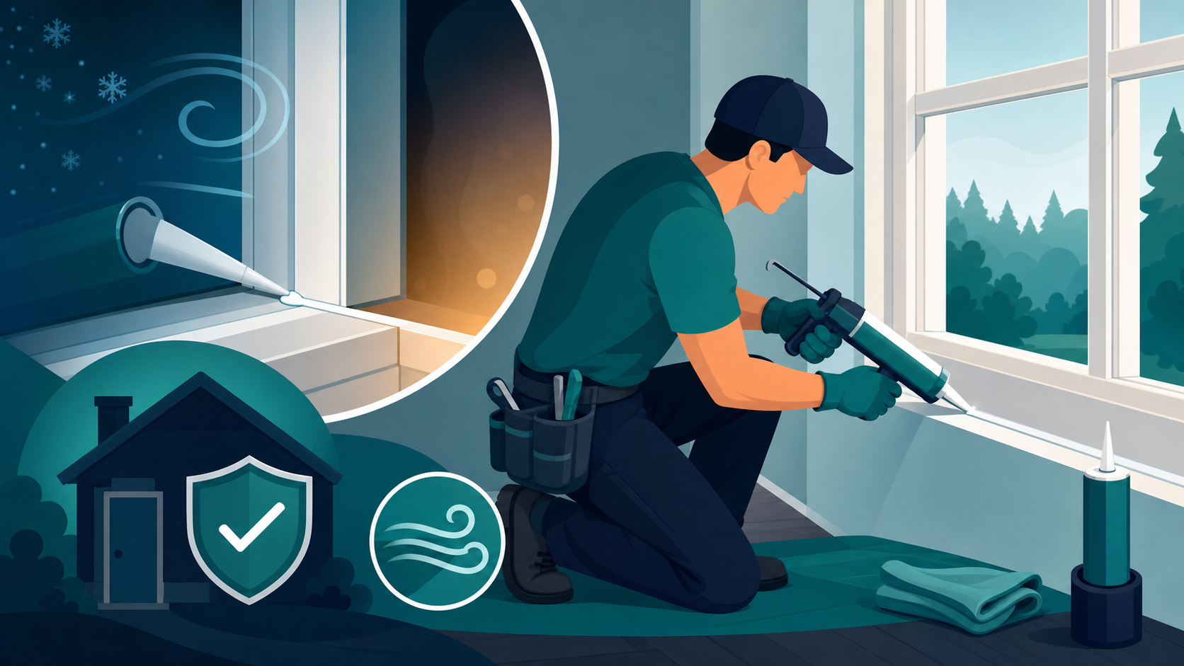 How to Caulk Like a Pro: Seal Gaps, Stop Drafts, and Save Hundreds on Energy Bills