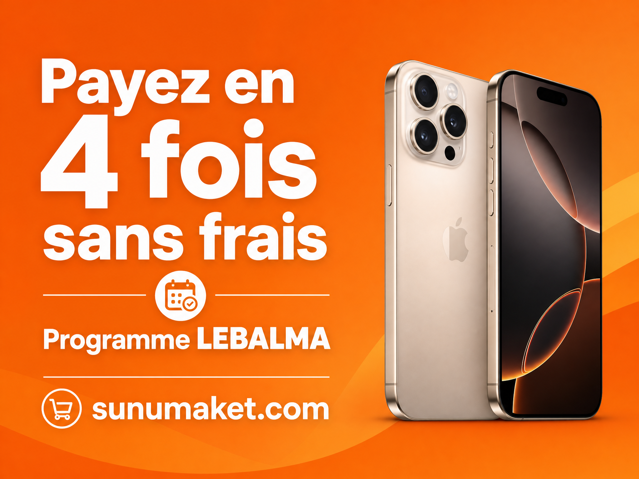 LEBALMA - Votre iPhone en 4 paiements