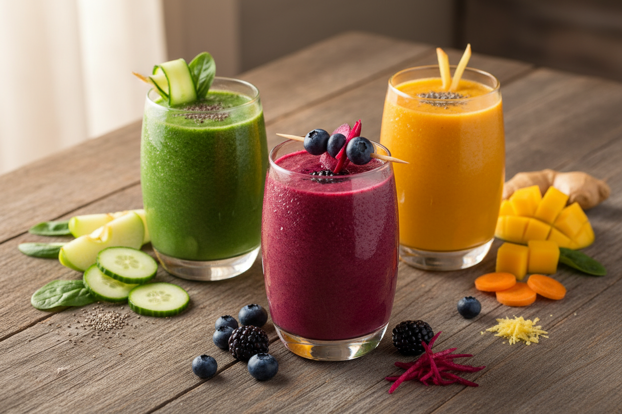 Shakes Detox Saborosos
