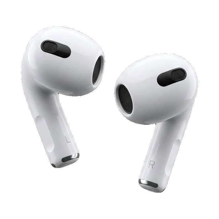 AirPods 4 com fundo transparente