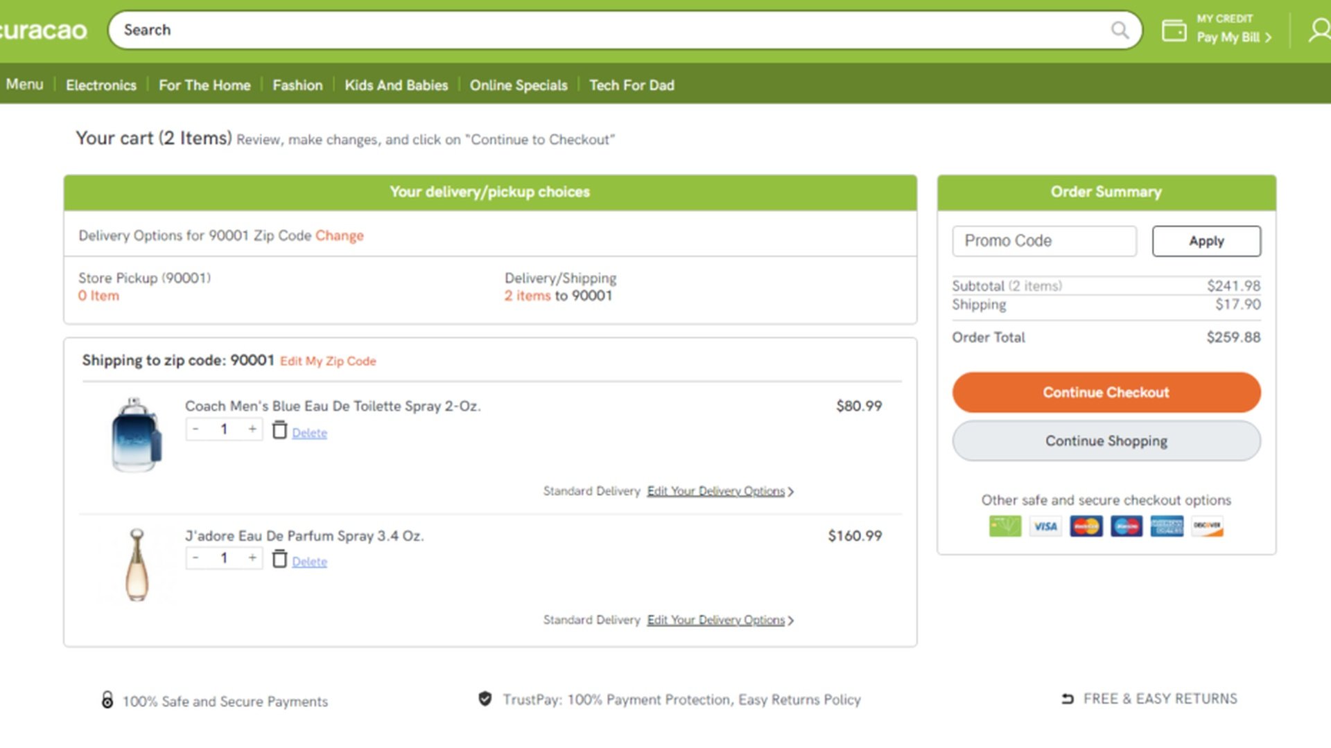 ShopFusion Demo - E-commerce Storefront