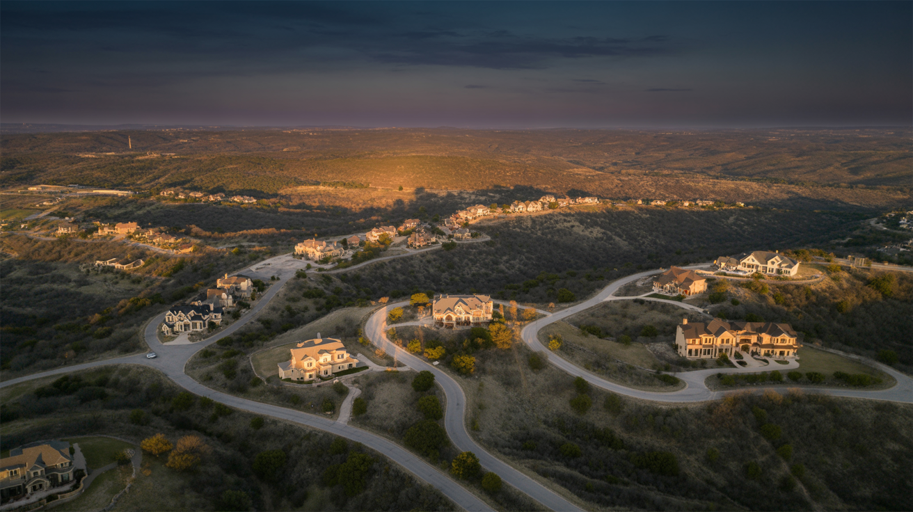 Luxury real estate community amenities in Central Texas