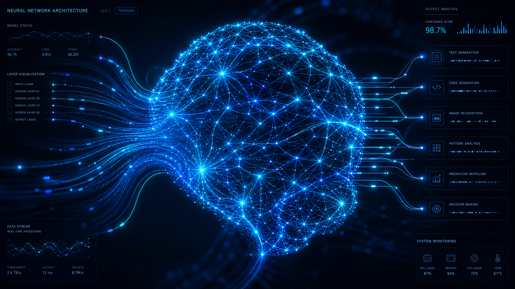 AI Prosperity Engine visualization