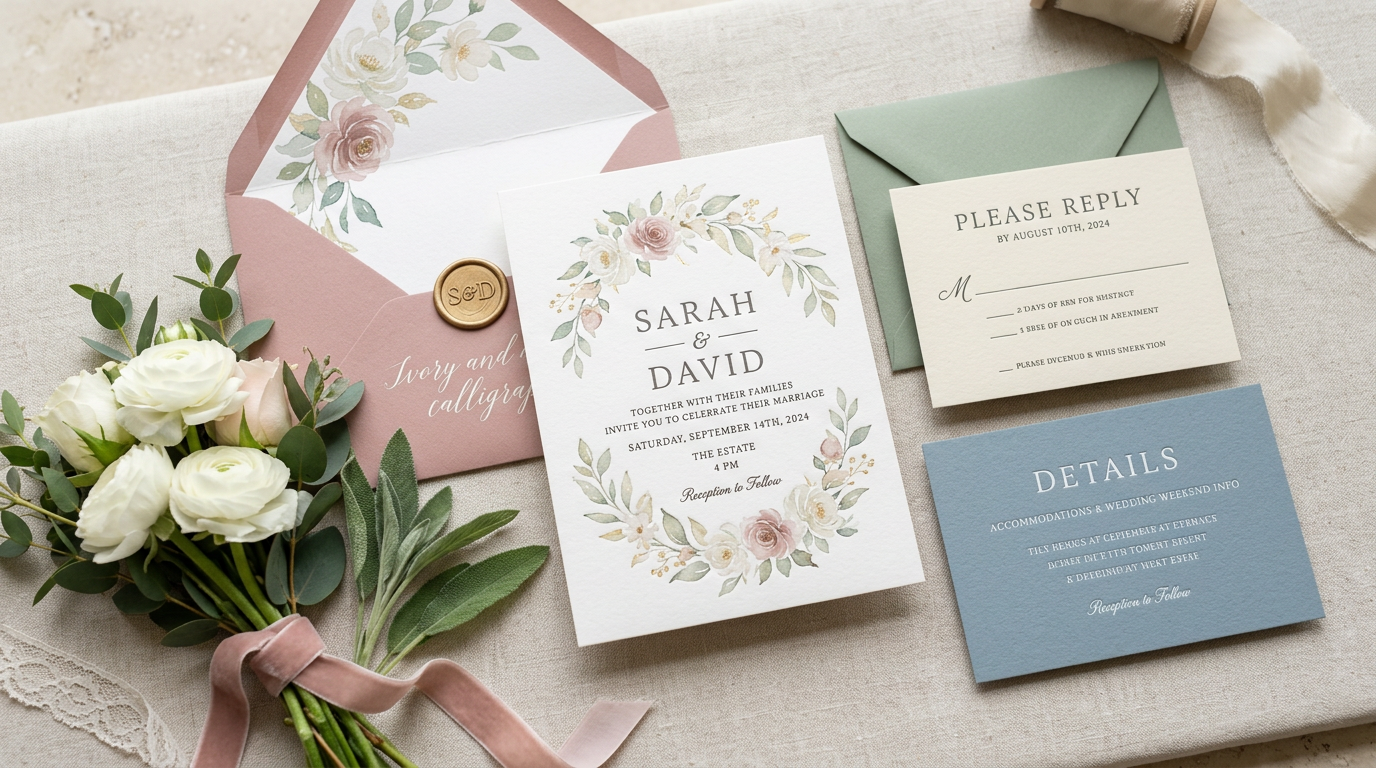 Wedding & Event Invitation Printing in North Vancouver at Magic Print and Copy in North Vancouver