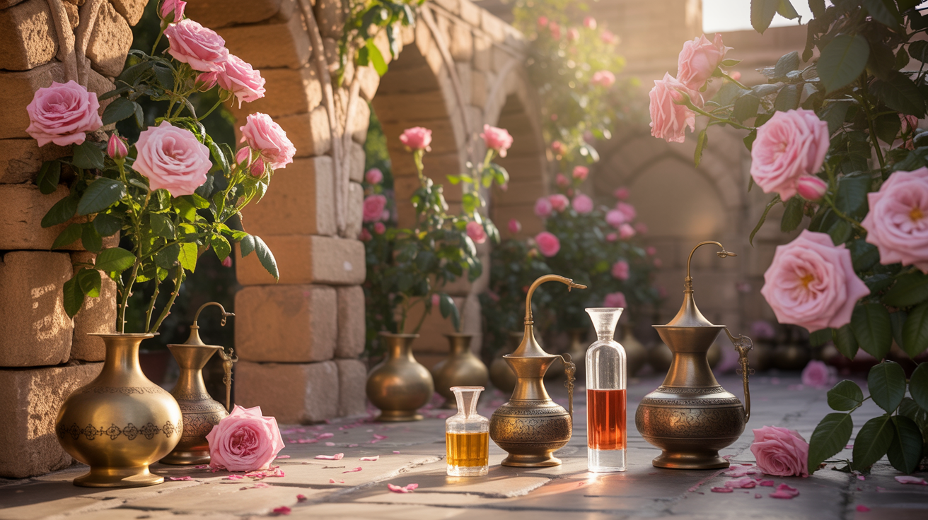 Damascus rose garden