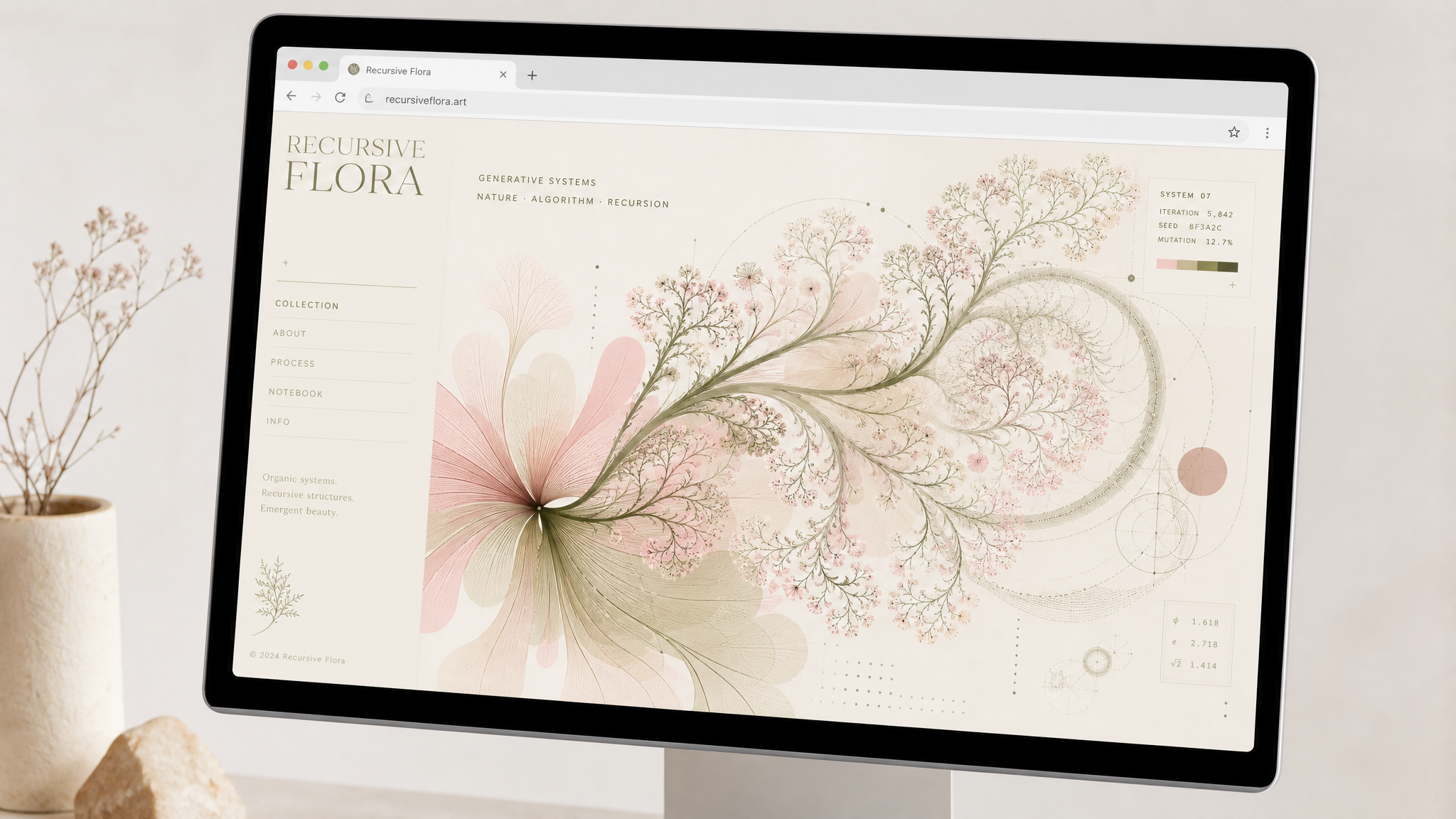 Recursive Flora