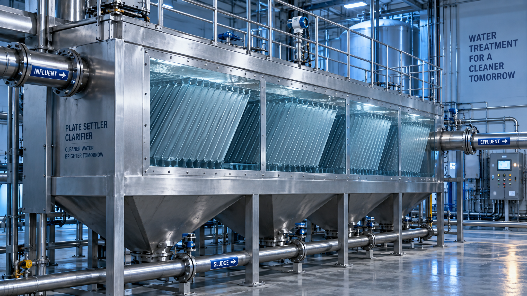 Plate Settler Systems for Water & Wastewater Treatment