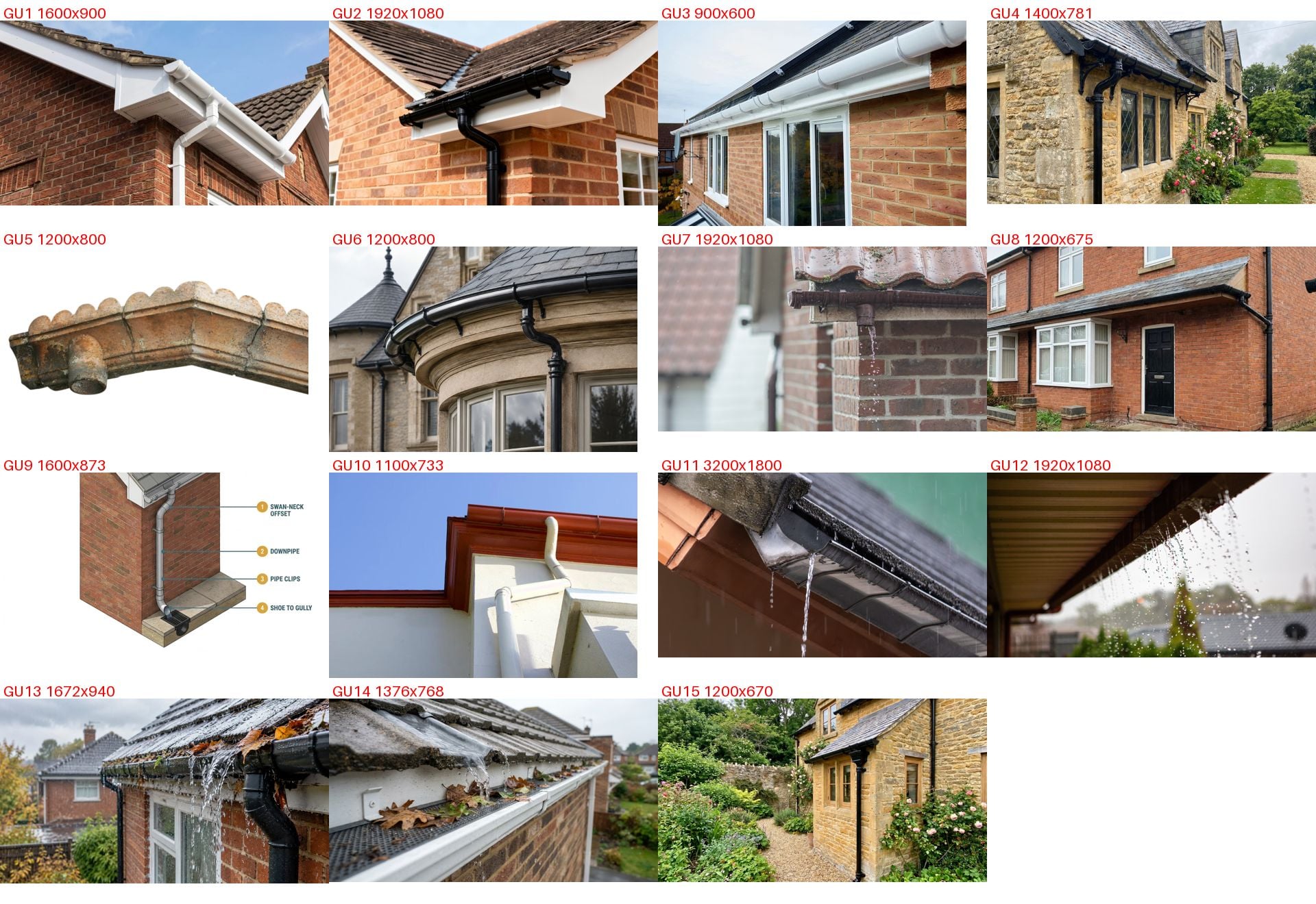 Guttering & Downpipes