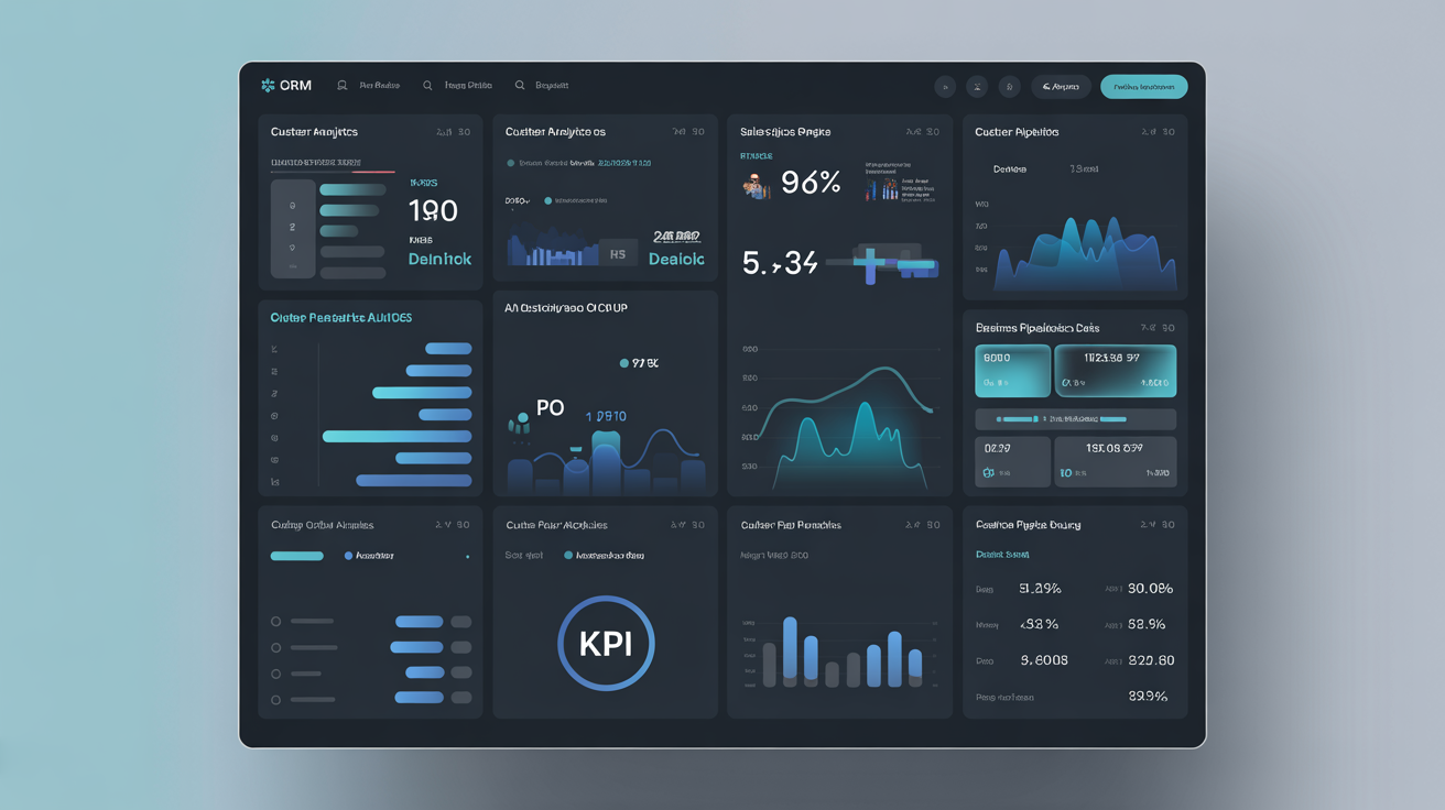 CRM Dashboard Analytics