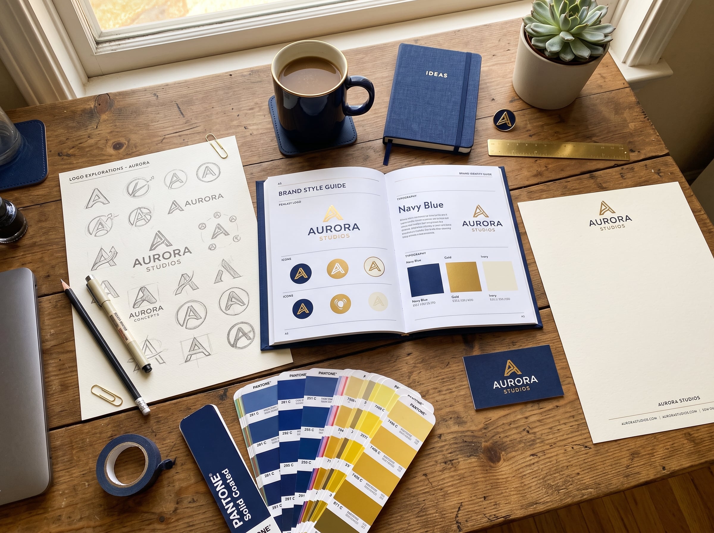 Logo design and branding services in Nigeria — letterhead and corporate identity design