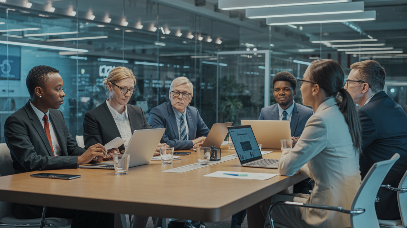 KPDC diverse team meeting