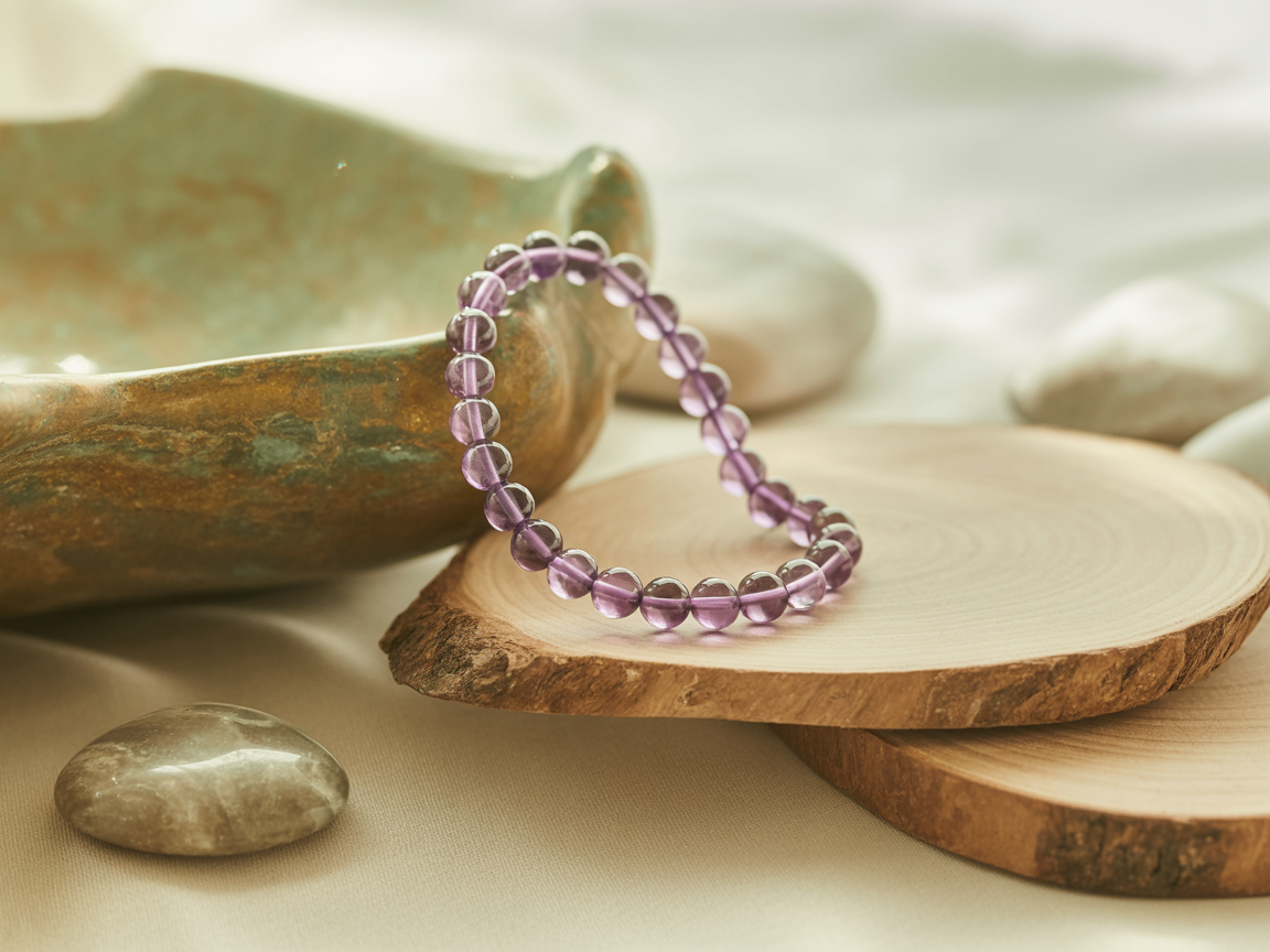 Amethyst Crystal Bracelet