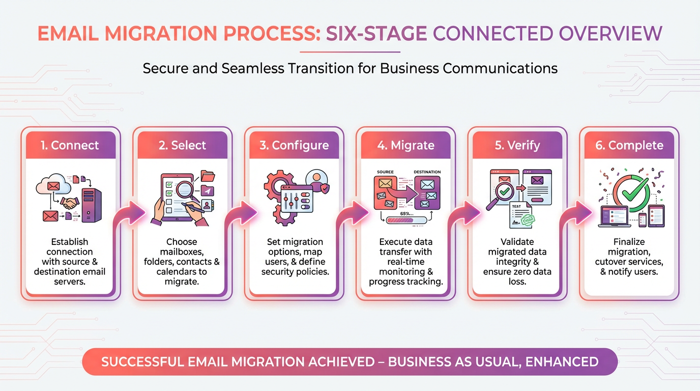 Migration Emails migration process overview