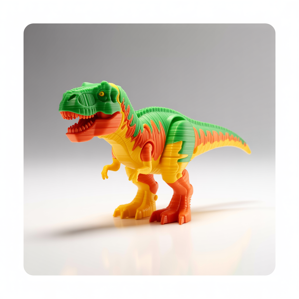 3D Printed T-Rex Dinosaur Toy