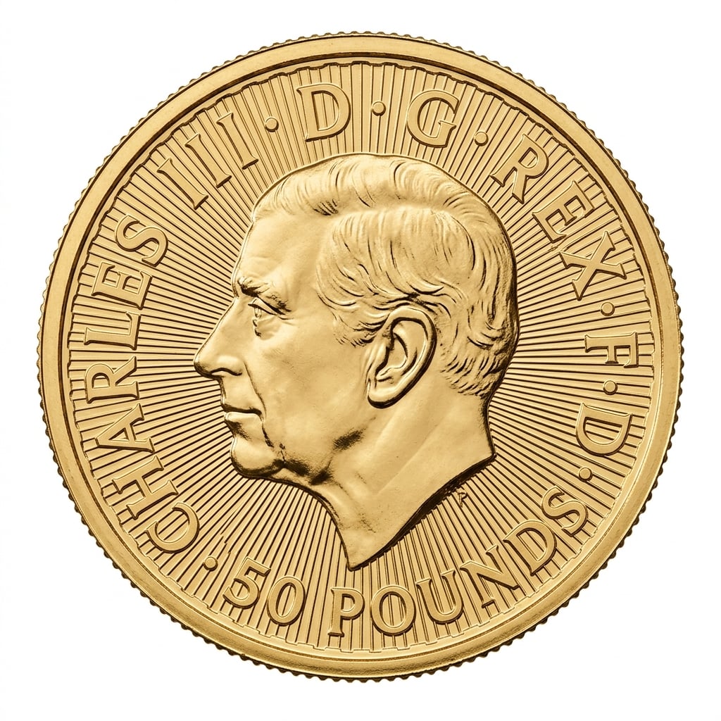Royal Mint 1/2 oz Britannia 2024 Gold Coin