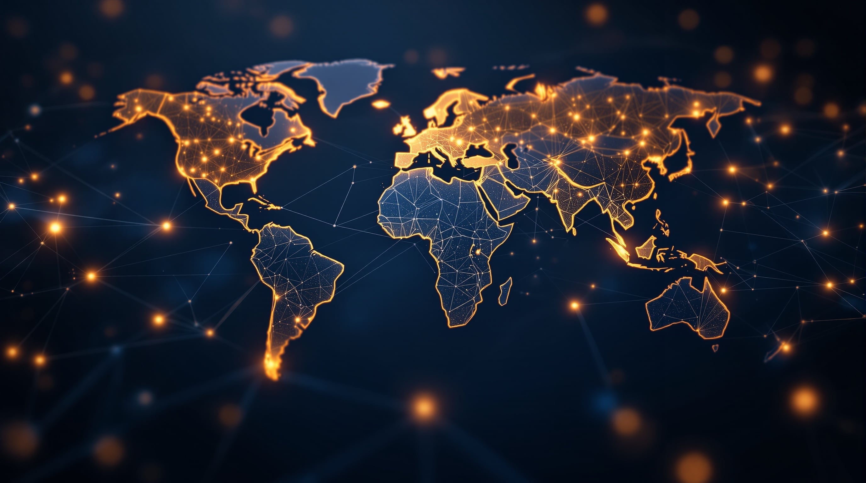 Global network connectivity background