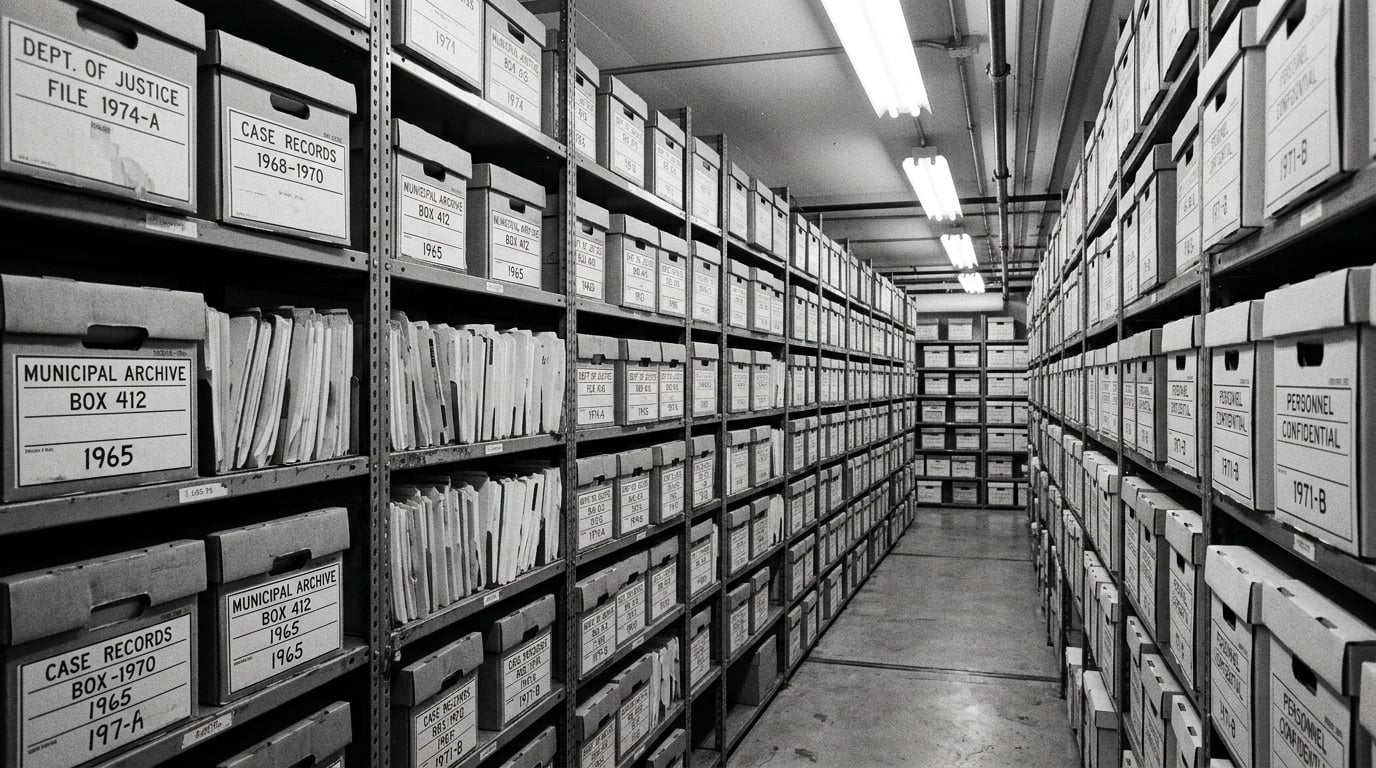 Archive records storage facility