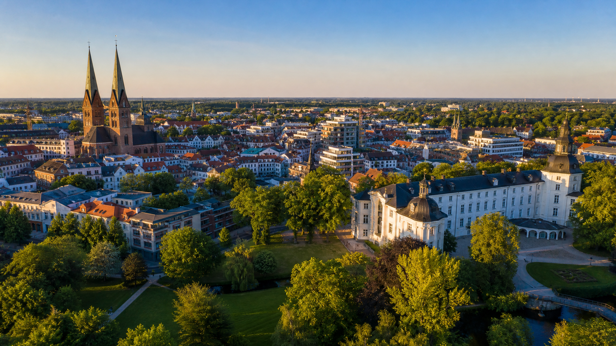Blick auf Oldenburg – Immobilienstandort in Niedersachsen