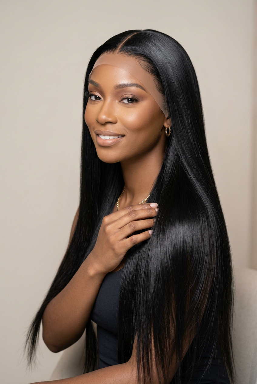 Iconic Bone Straight HD Lace